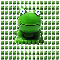 RTUDOPUYT 60 Pcs Mini Frog Garden Decor, Mini Resin Frogs, Tiny Plastic Frogs, Miniature Frog Animals Home Decoration, DIY Terrarium Crafts, Fairy