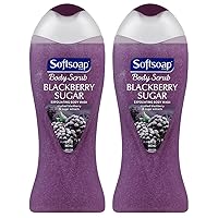 SoftSoap Exfoliating Body Wash Blackberry Sugar- 20oz