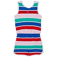 Tommy Hilfiger girls Adaptive Romper With Elastic WaistRompers