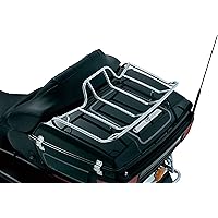 Kuryakyn 7139 Motorcycle Accessory: Trunk Luggage/Storage Rack with Corner Tie Down Points for 1980-2019 Harley-Davidson Motorcycles with Tour-Pak, Chrome