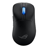 ASUS ROG Keris II Ace Wireless Gaming Mouse, 54g Lightweight, AimPoint Pro 42K Optical Sensor, Optical Micro Switches, SpeedNova Wireless, ROG Polling Rate Booster, Esports & FPS Gaming, Black