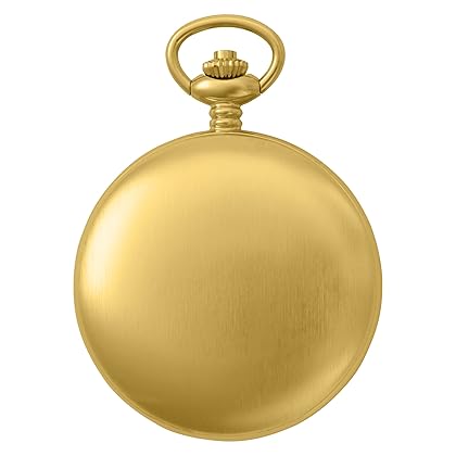 Charles-Hubert, Paris 3780-G Gold-Plated Mechanical Pocket Watch