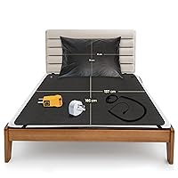 Bed Grounding Kit - Grounding Mat for Bed 54” x 74” - Grounding Pillowcase Queen Size 20