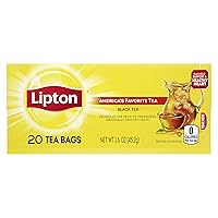 Tea Bags, Black Tea, Iced or Hot Tea, Can Support Heart Health, 20 Tea Bags(Pack of 12)