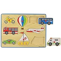 Bigjigs Toys Chunky Lift Out Puzzle - Transport