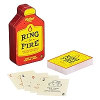 Ridley’s Ring of Fire Drinking Card Game – Fast-Paced Kings Card Game for Adults Ages 21+ – Waterproof Playing Cards – Fun, Easy-to-Learn Party Game