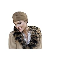 Cancer Headwear for Women Chemo | Hair Loss Beanies Hats Alopecia Hat Head Coverings Ladies Turbans Skull Caps - Ellie