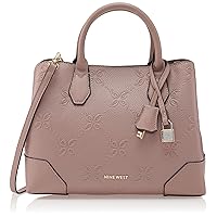 Nine West Brooklyn Jet Set Satchel, Rose Quartz