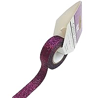 Best Creation GTS014 Glitter Tape - Plum, 15Mm5M