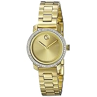 Movado Women's 3600215 Bold Analog Display Swiss Quartz Gold Watch