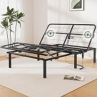 Marsail Twin XL Adjustable Bed Base Frame, 3 Options Heights 8