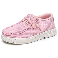 Apakowa Kids Boys Girls Loafers Slip-On Casual Walking Shoes Comfortable & Lightweight (Toddler/Little Kid/Big Kid)