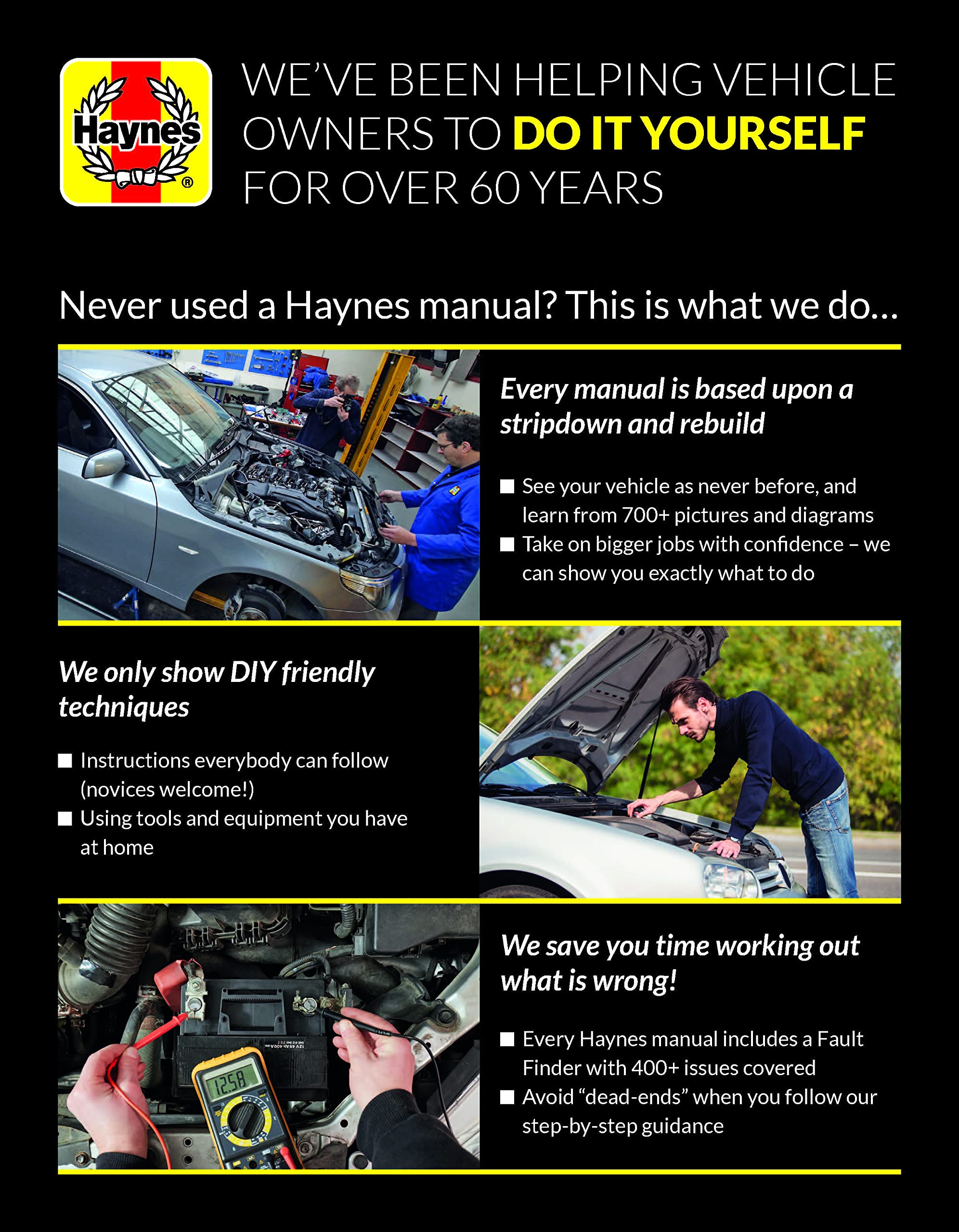 Honda Civic (01-11) & CR-V (02-11) Haynes Repair Manual (USA) (Paperback)