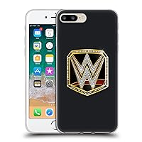 Head Case Designs Officially Licensed WWE World Heavyweight Champion Title Belts Soft Gel Case Compatible with Apple iPhone 7 Plus/iPhone 8 Plus