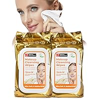Original Derma Beauty 160 Makeup Cleansing Wipes Moisturizing Jojoba Oil Face Cleanser Makeup Remover Wipes for Beauty & Personal Care