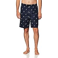 Nautica Men's Soft Woven 100% Cotton Elastic Waistband Sleep Pajama Short