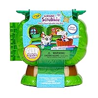 Crayola Scribble Scrubbie Pets Safari Treehouse, Toy Storage Case, Gift for Boys & Girls