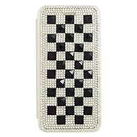 Eagle Cell Apple iPhone 6 3D Diamond Flip Case - Retail Packaging - Silver/Black