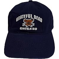 Grateful Dead Men's Standard Liquid Blue Chicago 95 Baseball Hat, Navy, One Size