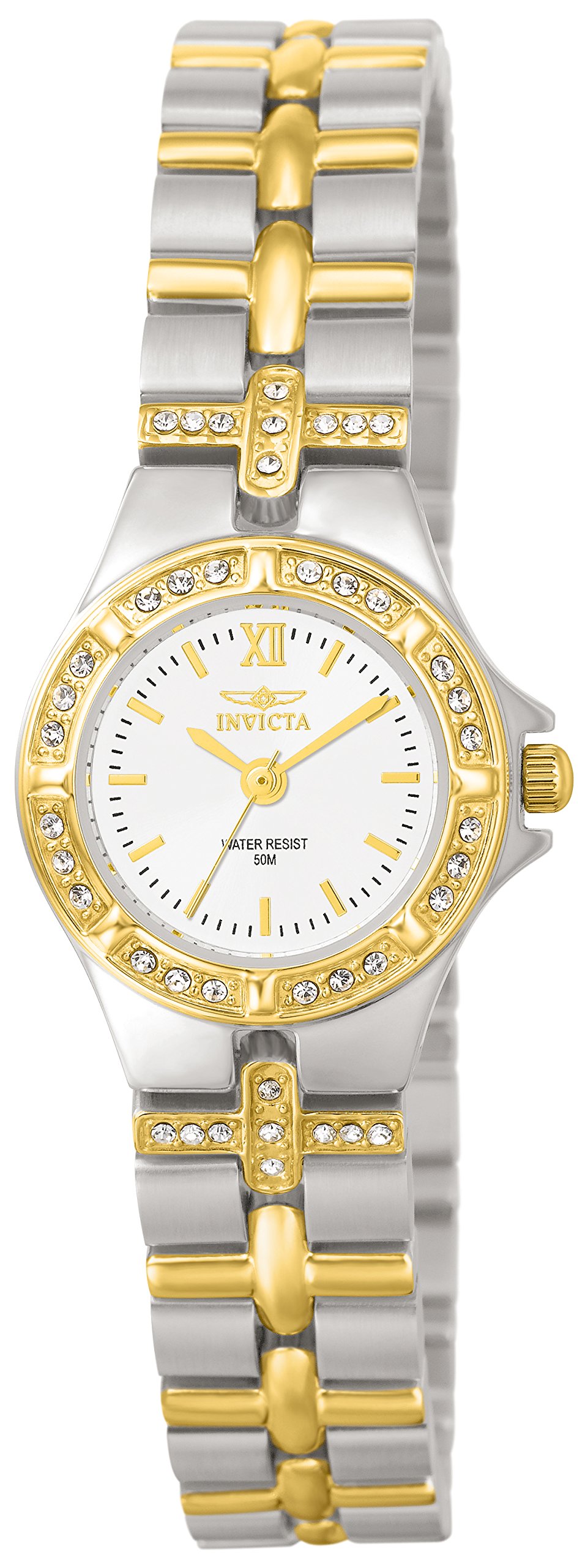 Invicta Women's 0133 Wildflower Collection 18k Gold-Plated and Stainless Steel Watch