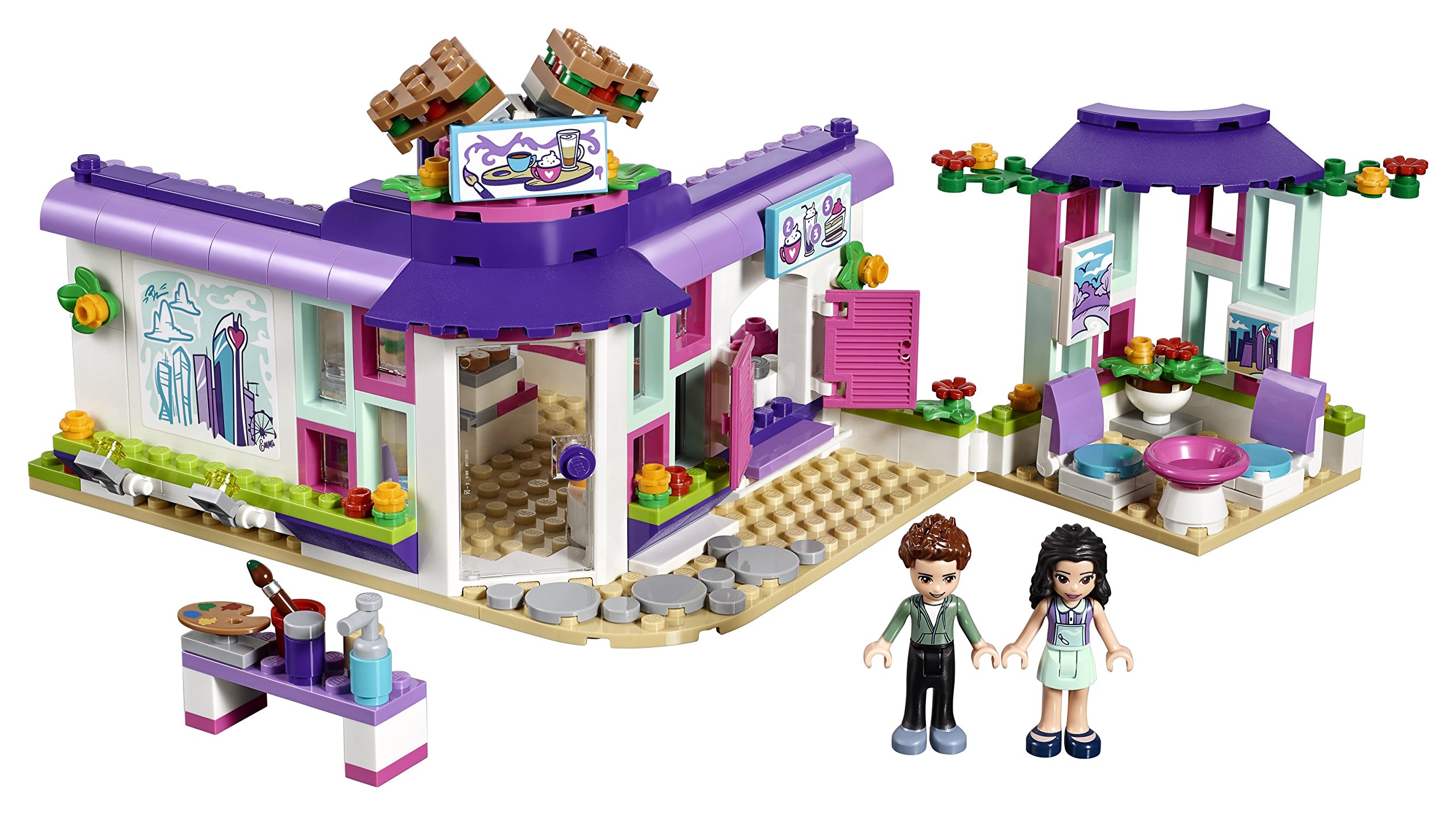LEGO Friends Emma’s Art Café 41336 Building Set (378 Pieces)