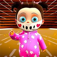 Scary Baby Pink Horror Game 3D