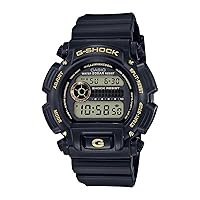 Casio Sport Watch, black/gold, Quartz Watch