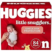 Little Snugglers Baby Diapers, Size Newborn, 84 Ct
