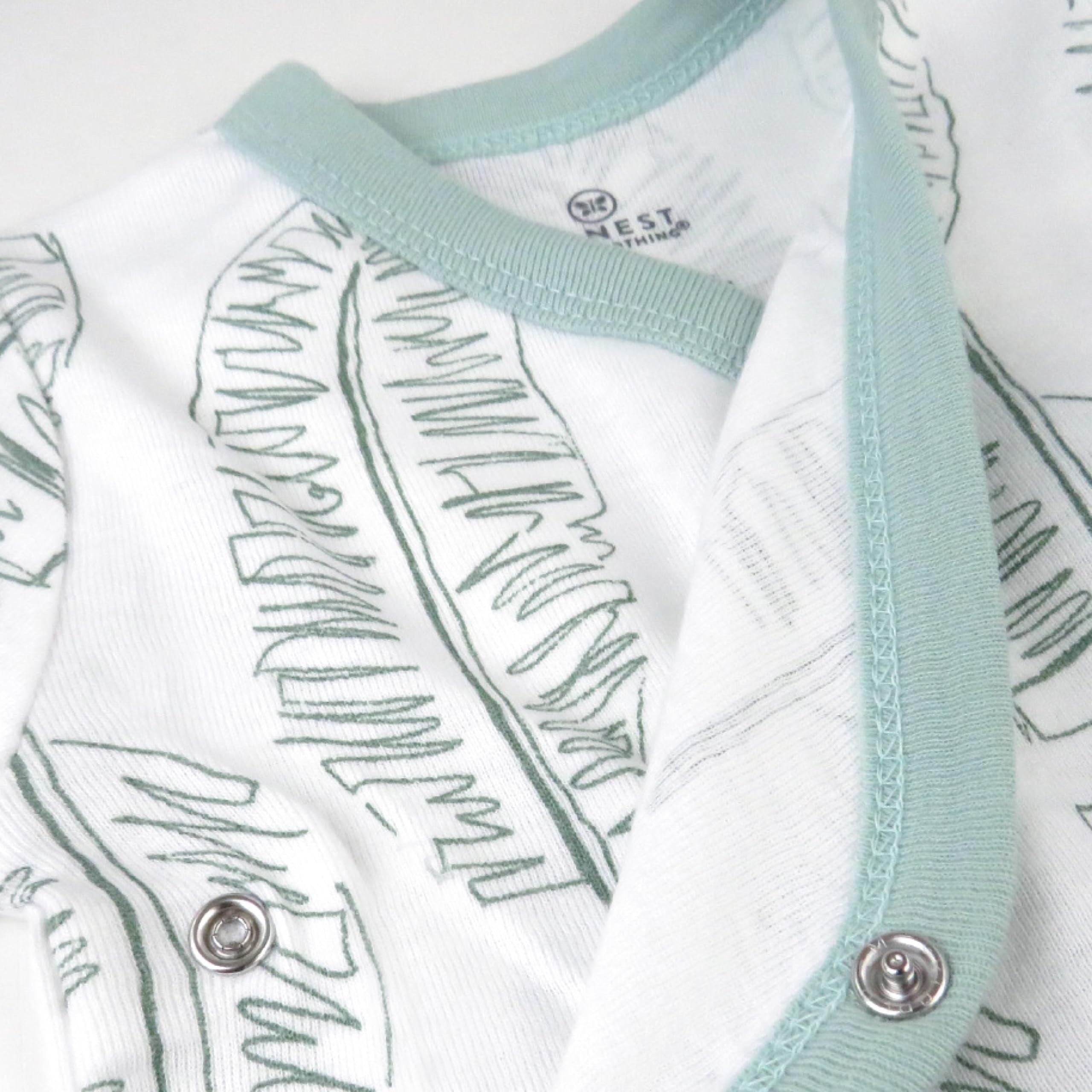 HonestBaby Multipack Gift Sets 100% Organic Cotton for Newborn Infant Baby Boys, Girls, Unisex