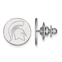 Michigan State University Spartans Lapel Pin (Sterling Silver)