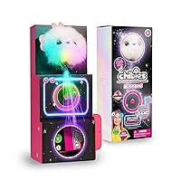 CHIBIES Boom Box - Twinkle | Cute Fluffy Party Pets That Flash to The Beat of Music | Interactive Animal Soft Toy Characters