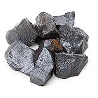 1 lb Bulk Rough Crystal Stones for tumbling, cabbing, polishing, feng shui, reiki healing, crystal healing and collecting. (Hematite)