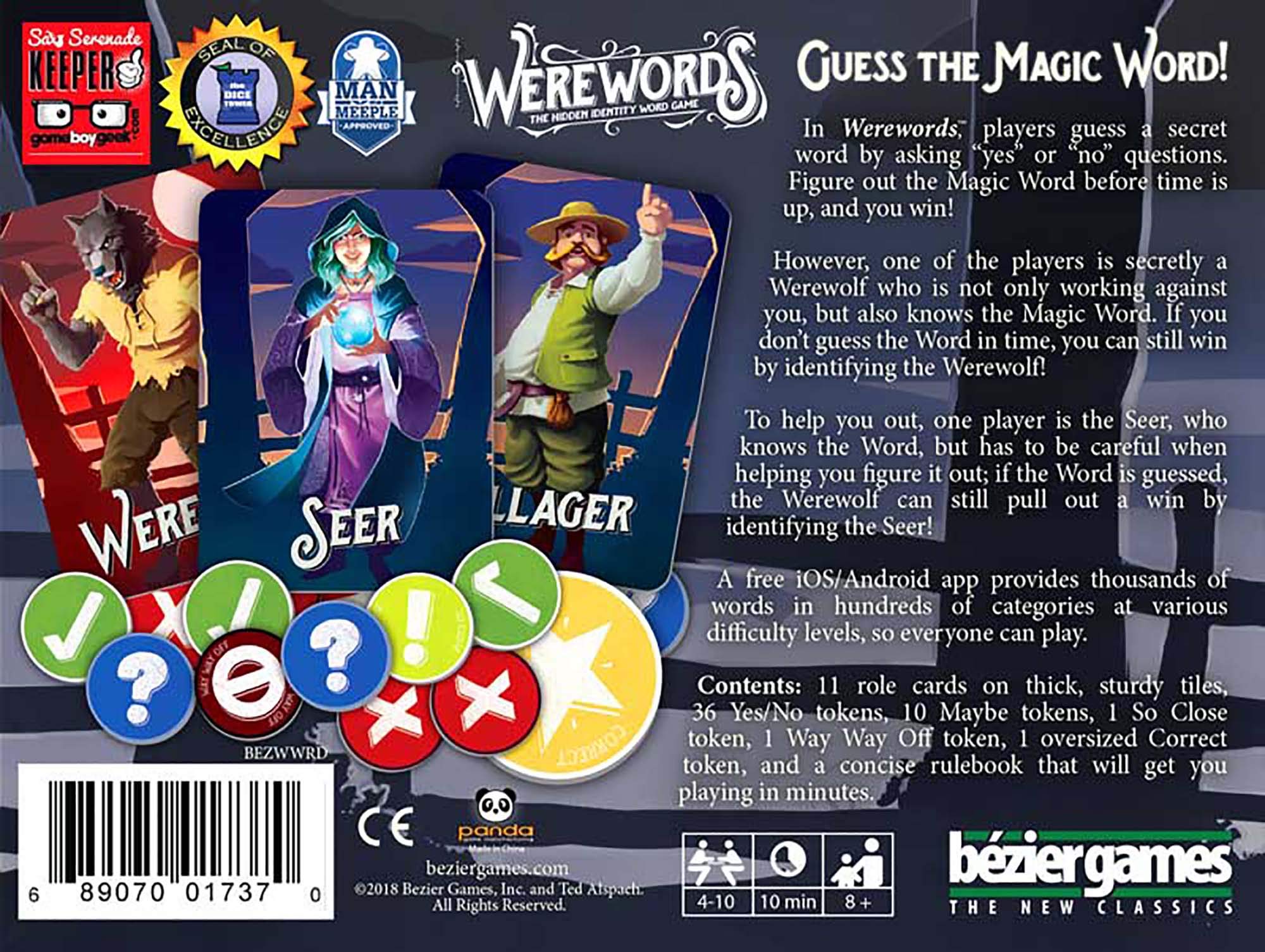 Bezier Games Werewords