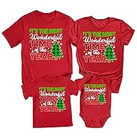 It's The Most Wonderful Time of The Year Christmas Matching Family T-Shirt
