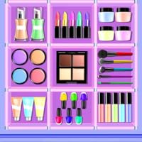Fill the Makeup Organizer Game - Beauty Kit Organizing Game