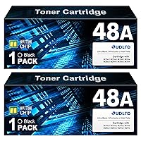 48A Toner Cartridge HP CF248A - Replacement for HP 48A Toner Cartridge Black Compatible with Pro M15w M29w M28w M15a M28a M31w M30w M16a M16w M29a Series Printer (2 Black)