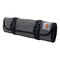 Carhartt 18 Pocket Utility Roll, Durable Water-Resistant Tool Organization Roll Bag