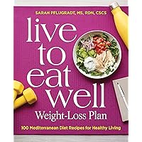 Live to Eat Well Weight-Loss Plan: 100 Mediterranean Diet Recipes for Healthy Living Live to Eat Well Weight-Loss Plan: 100 Mediterranean Diet Recipes for Healthy Living Paperback Kindle