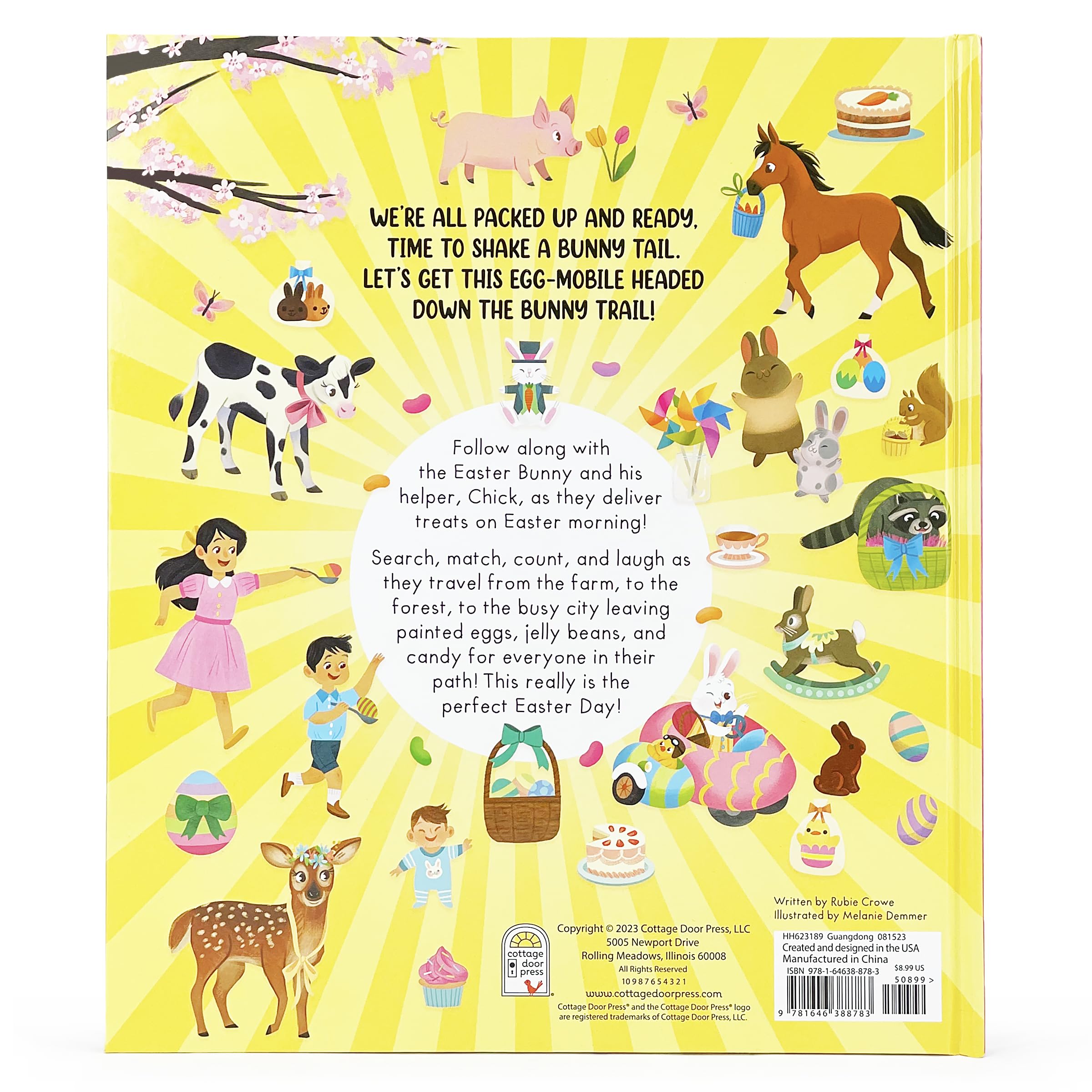 I Spy With My Little Eye Easter Hop & Find - Kids Search, Find, and Seek Activity Book, Ages 3, 4, 5, 6+