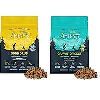 Jiminy's Cravin' Cricket & Good Grub Dry Dog Food Bundle, Two 3.5 lb Bags