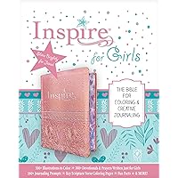 Inspire Bible for Girls NLT (LeatherLike, Pink): The Bible for Coloring & Creative Journaling Inspire Bible for Girls NLT (LeatherLike, Pink): The Bible for Coloring & Creative Journaling Imitation Leather