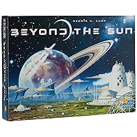 Rio Grande Games: Beyond The Sun, Strategy Board Game, Base Game, 2 to 4 Players, 90 to 120 Minute Play Time, for Ages 14 and up