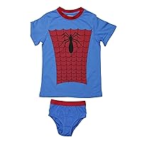 Marvel Spider-Man Boy's Shirt/Underwear Underoos Set X-Small 4
