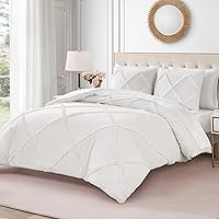 Juicy Couture Diamond Twin Comforter Set - Ruffle 2-Piece Machine Washable Reversible Bedding Comforter Set, White