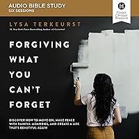 Forgiving What You Can't Forget: Audio Bible Studies: How to Move On, Make Peace with Painful Memories, and Create a Life That's Beautiful Again Forgiving What You Can't Forget: Audio Bible Studies: How to Move On, Make Peace with Painful Memories, and Create a Life That's Beautiful Again Hardcover Audible Audiobook Kindle Paperback Audio CD