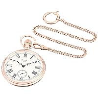 unisex-adult Lepine Brass Pocket Watch Rose Gold T8614059903301