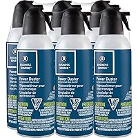 Business Source 24306 Air Duster Cleaner Moisture-free/Ozone Safe 10 oz. 6/PK