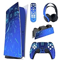 How to Apply PlayVital PS5 Skin Decal - Included Charging Station & Headset  & Media Remote Skins 