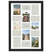 MCS Museum Poster Frame, Onyx, 20 x 30 in Collage, Single