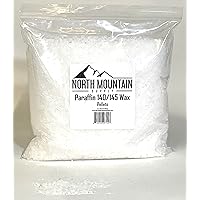 North Mountain Supply Paraffin Wax Pellets - Great for Candle Making - 140/145-2.5lb Bag